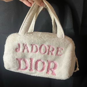 Dior towel bag, vintage